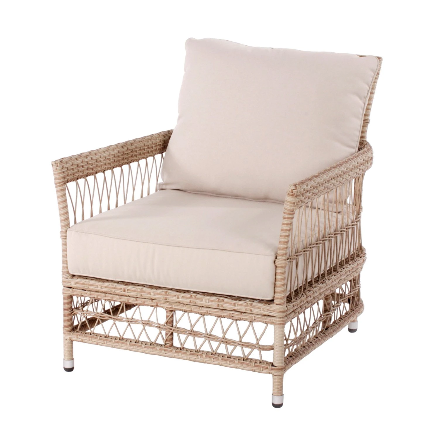 Royal Seasons MAURITIUS Fauteuil Met Hocker 4 Royal Seasons MAURITIUS Fauteuil Met Hocker - Afbeelding 2