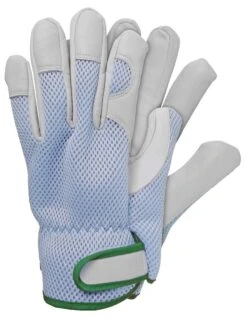 Talen Tools Werkhandschoenen Geitenleer Blauw Maat XL