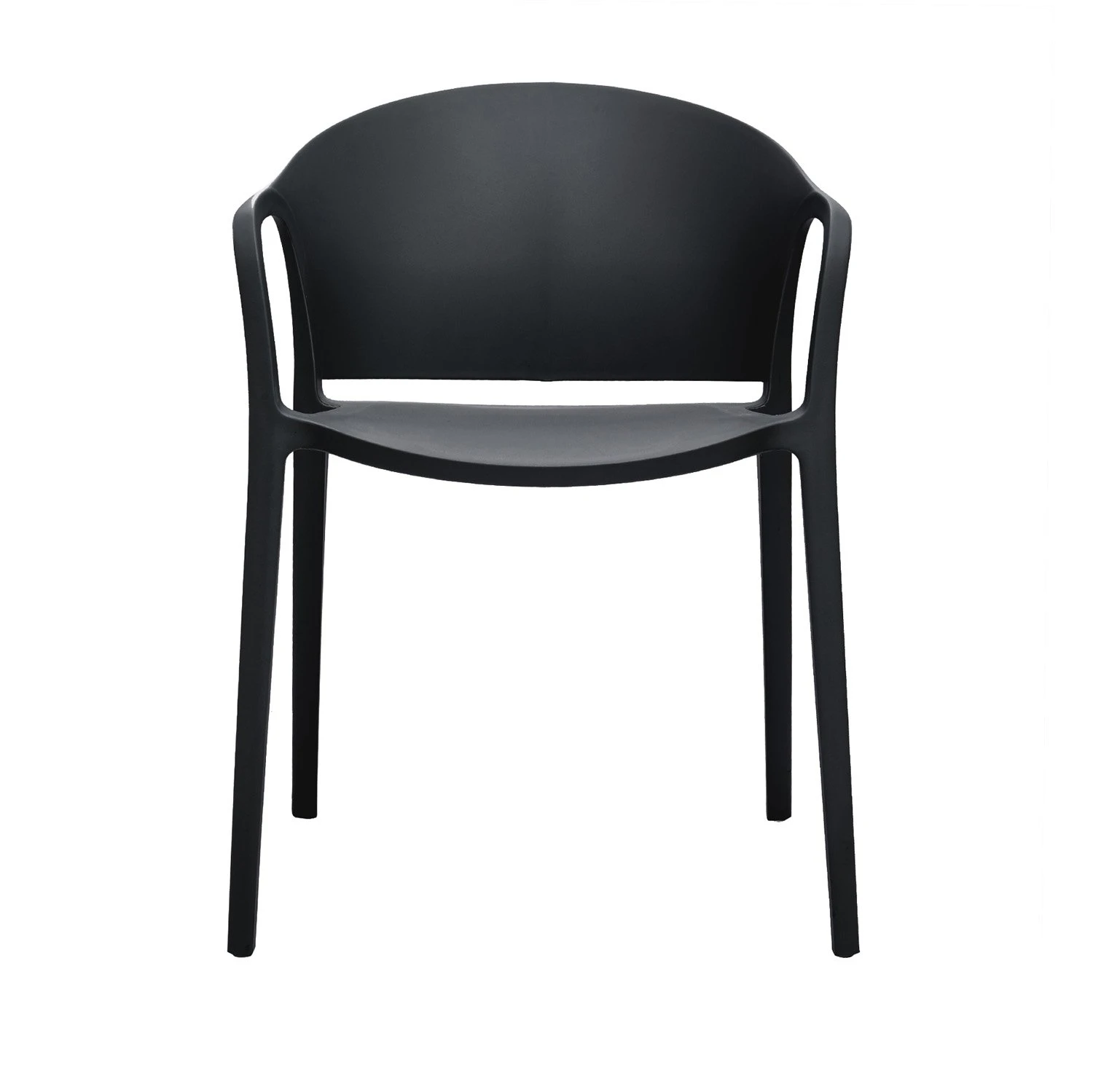 Tuinstoel BRIAN Zwart 4 Tuinstoel BRIAN Zwart - Afbeelding 2