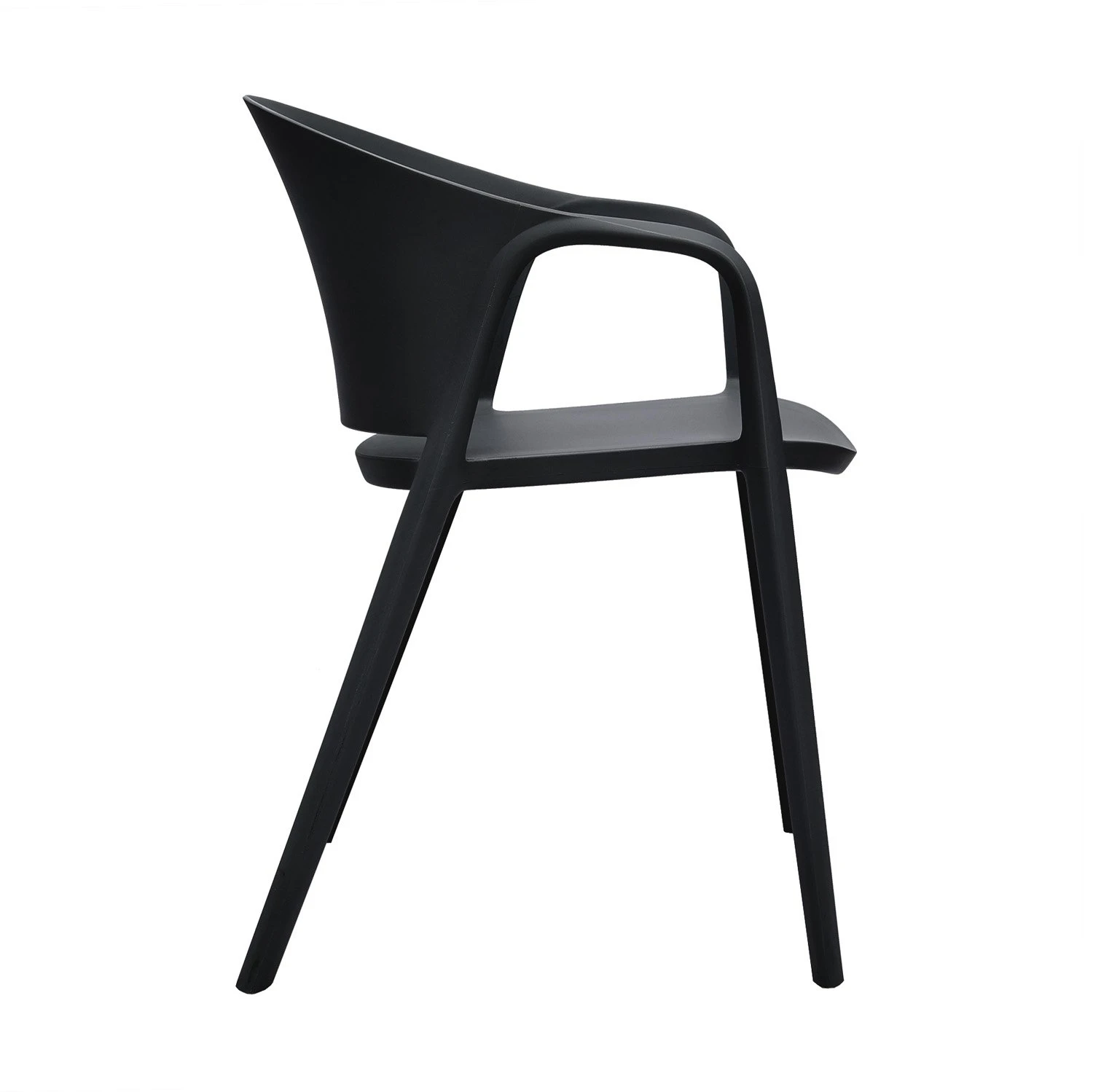 Tuinstoel BRIAN Zwart 5 Tuinstoel BRIAN Zwart - Afbeelding 3