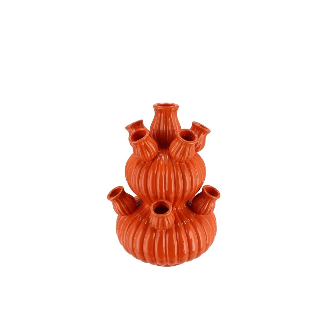 Tulpenvaas Amsterdam Bubbles Oranje - D 20 H 30 3 Tulpenvaas Amsterdam Bubbles Oranje - D 20 H 30