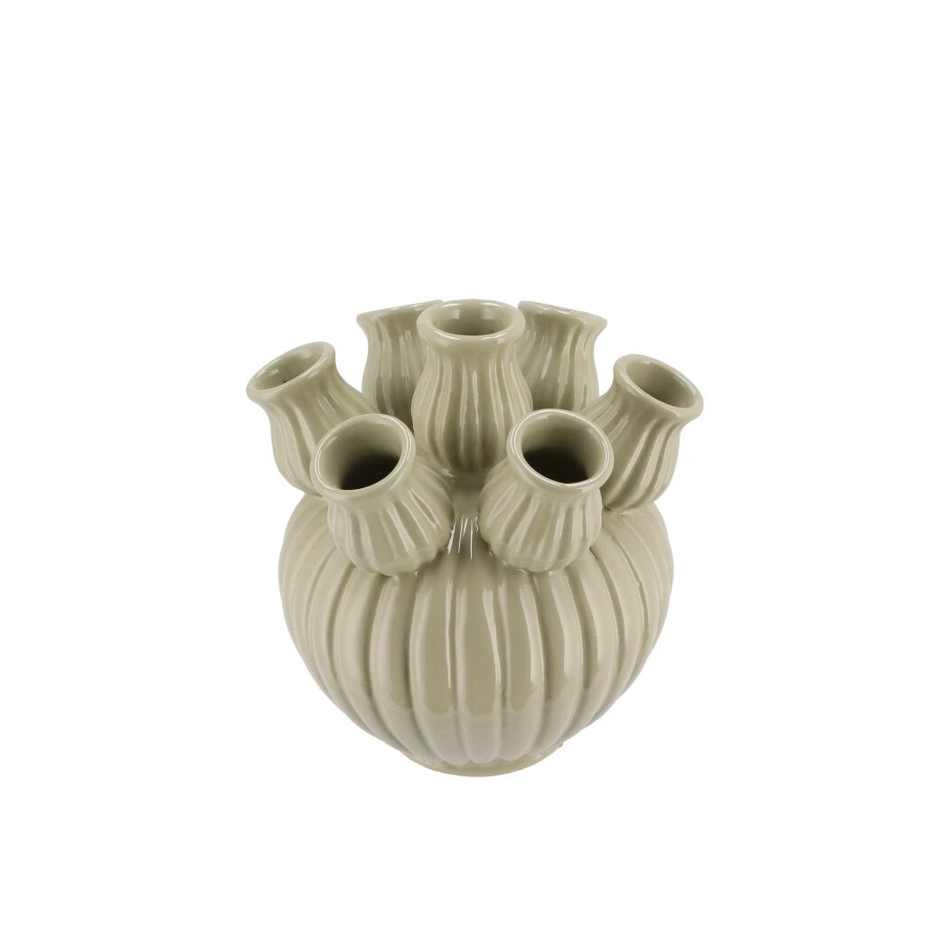 Tulpenvaas Amsterdam Bubbles Pistache - D 16 H 15 3 Tulpenvaas Amsterdam Bubbles Pistache - D 16 H 15