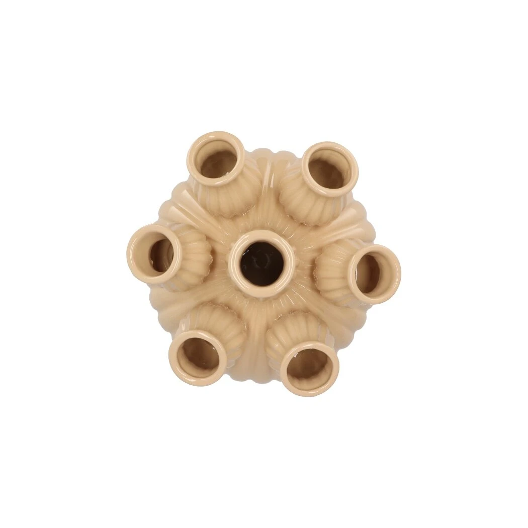 Tulpenvaas Amsterdam Bubbles Zand - D 16 H 15 4 Tulpenvaas Amsterdam Bubbles Zand - D 16 H 15 - Afbeelding 2