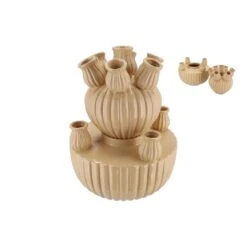 Tulpenvaas Amsterdam Bubbles Zand - D 28 H 38