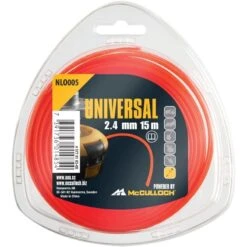 Universal Nylon Draad 2.4mmx15m-r Nlo 005