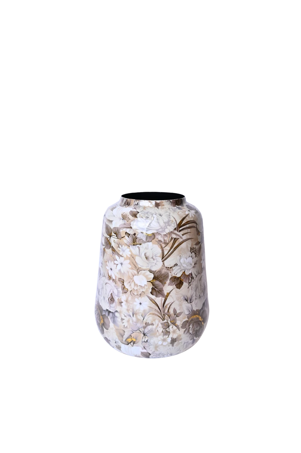 Vaas Beige Forest Large - D 27 X H 33 Cm 3 Vaas Beige Forest Large - D 27 X H 33 Cm