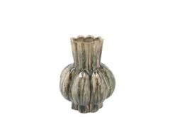 Vaas Garlic Green Active Glaze Low 16 X 19 Cm