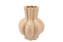 Vaas Garlic Sand Low 28 X 35 Cm