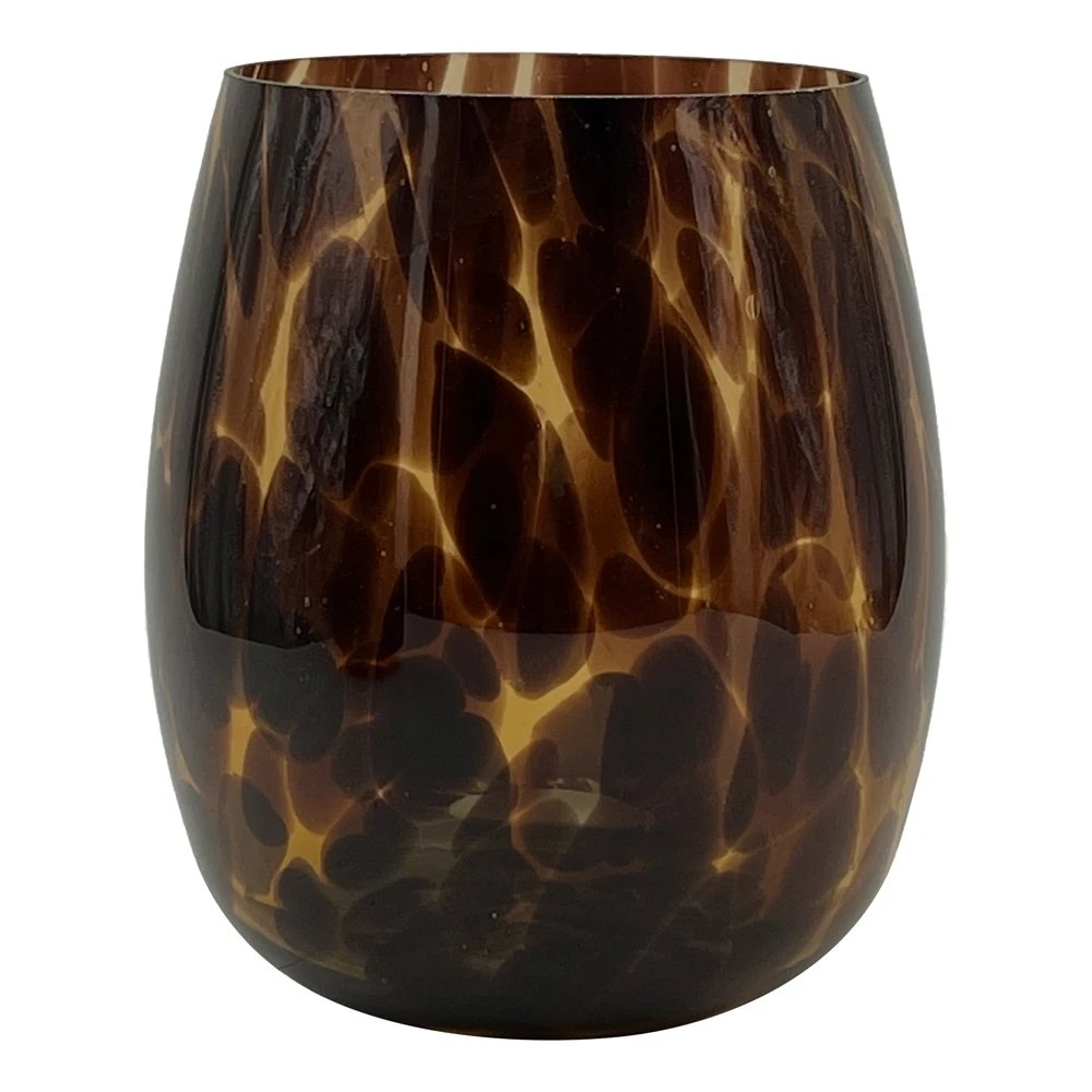 Vaas Glas Animal - Ø 15 X H 16,5 Cm 3 Vaas Glas Animal - Ø 15 X H 16,5 Cm