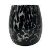 Vaas Glas Black Cheetah - Ø 15 X H 16,5 Cm -Buitentuin vaas glas black cheetah 15 x h 16 5 cm 1000x1000 62b4393cec93f l