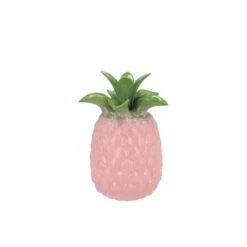 Vaas 'Pineapple Tropical' Roze - H 22 X D 16 Cm