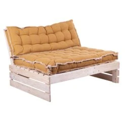 Palletkussen RAFFELED Beige - 120 X 80 X 8 Cm 7 Palletkussen RAFFELED Beige - 120 X 80 X 8 Cm -Buitentuin zitkussen raffeled beige 120 x 80 x 8 cm 1000x1000 628225c90fb70 l